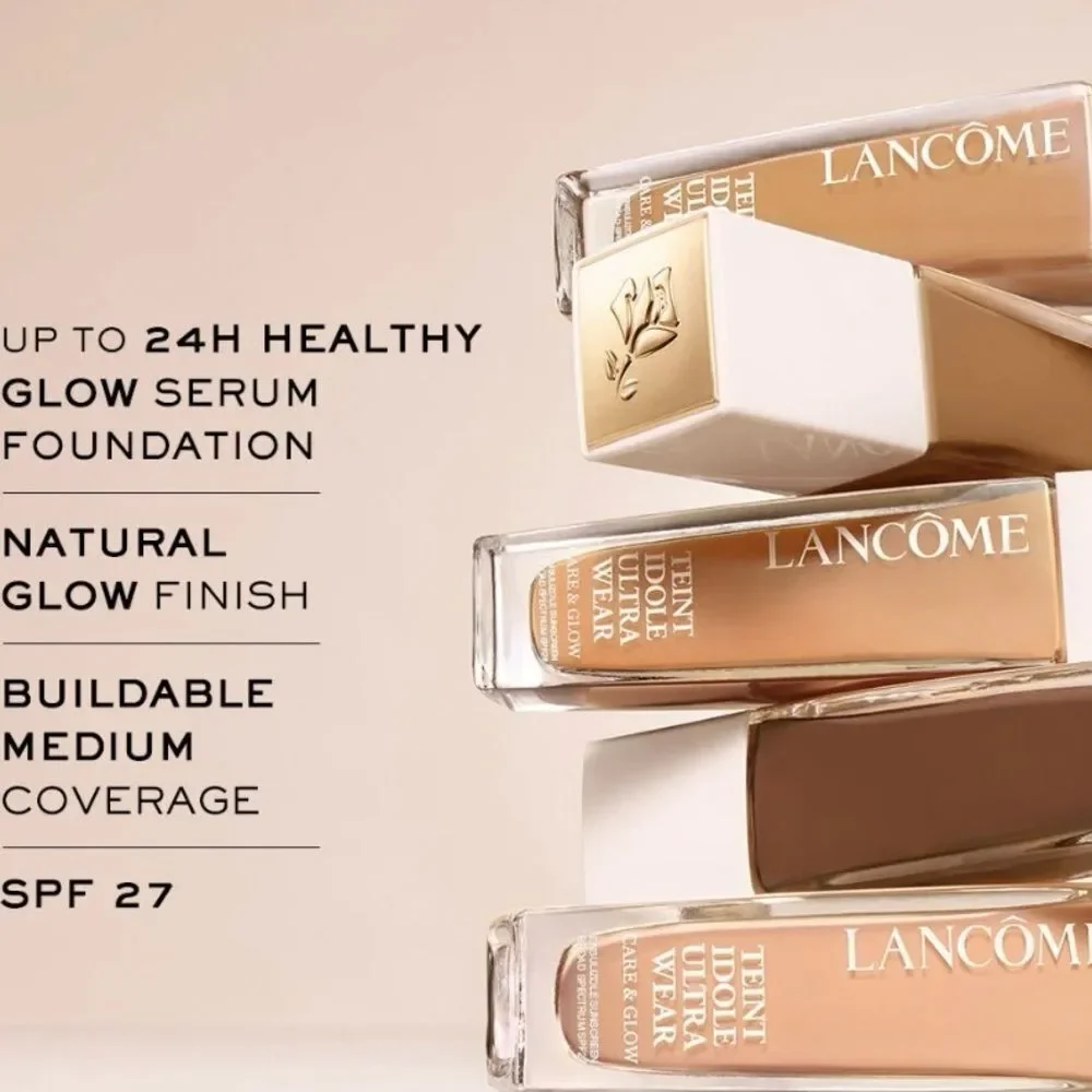 Lancôme 450W Teint Idole Ultra‎ Wear Care & Glow Foundation SPF 27 1 oz
